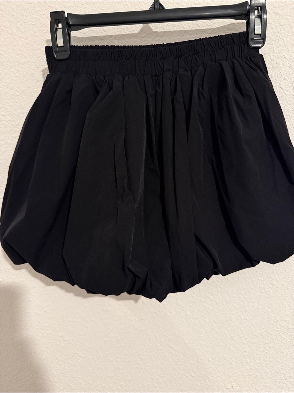 Black Women's Bubble Shorts